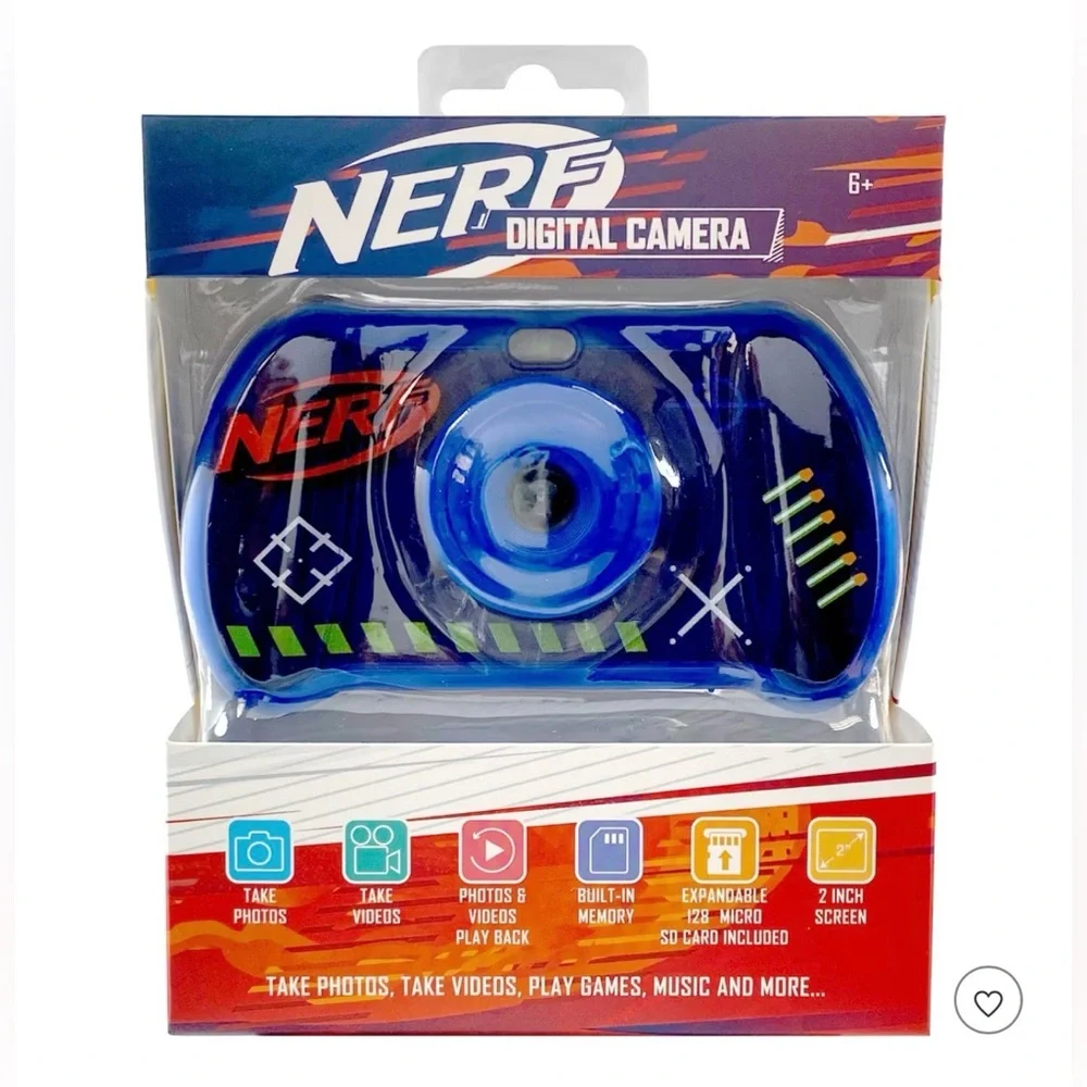 Nerf Vibrant Blue Digital Camera